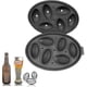 thumbnail image 1 of 2pcs Football Shape Silicone Ice Cube Tray, 1 of 5