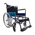 thumbnail image 2 of Silla De Ruedas Plegable Adulto - Compacta Diseño Duradero Color Negro, 2 of 4