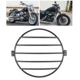 thumbnail image 2 of Universal Vintage Motorcycle Front Light Lamp Trim Cover Modified Accessory, 2 of 4