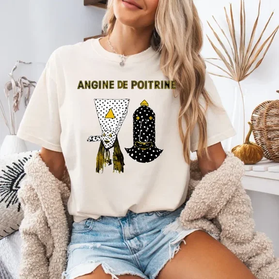 Angine De Poitrine Band Vintage Music Funny T-Shirt, Unisex T-Shirt