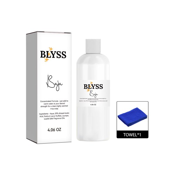 Mop Soap – Highly Scented Mop Soap, Luxury Wood and Tile Floor Cleaner with Low Suds, No Residue, for All Mop Types