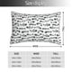 thumbnail image 2 of Fotbe Fish Bones Funda de Almohada Decorativa Estilo Occidental, Lujo en Algodón, Fundas para Almohadas King, Cojín Estampado para Decoración del Hogar-20"x30", 2 of 6