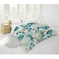 thumbnail image 3 of Housse de Couette Teal for Two Too / Très Grand, Grand, Full, Simple, 3 of 7
