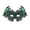 A004- Green, variant on Masquerade Mask for Women 9 Inch Purple Feather Venetian Masquerade Masks for Men Halloween Mardi Gras Mask for Masquerade Party, 1 Pack