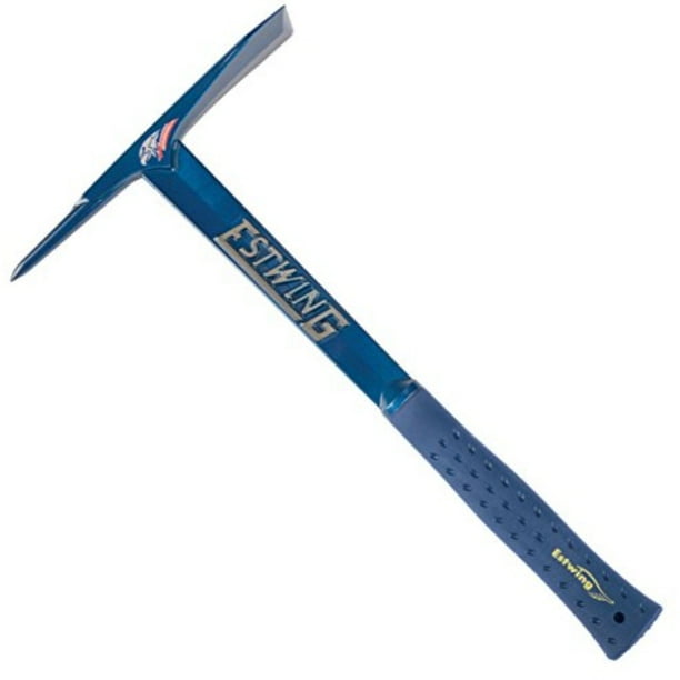 estwing burpee rock pick 17" geological tool with pointed tip & shock