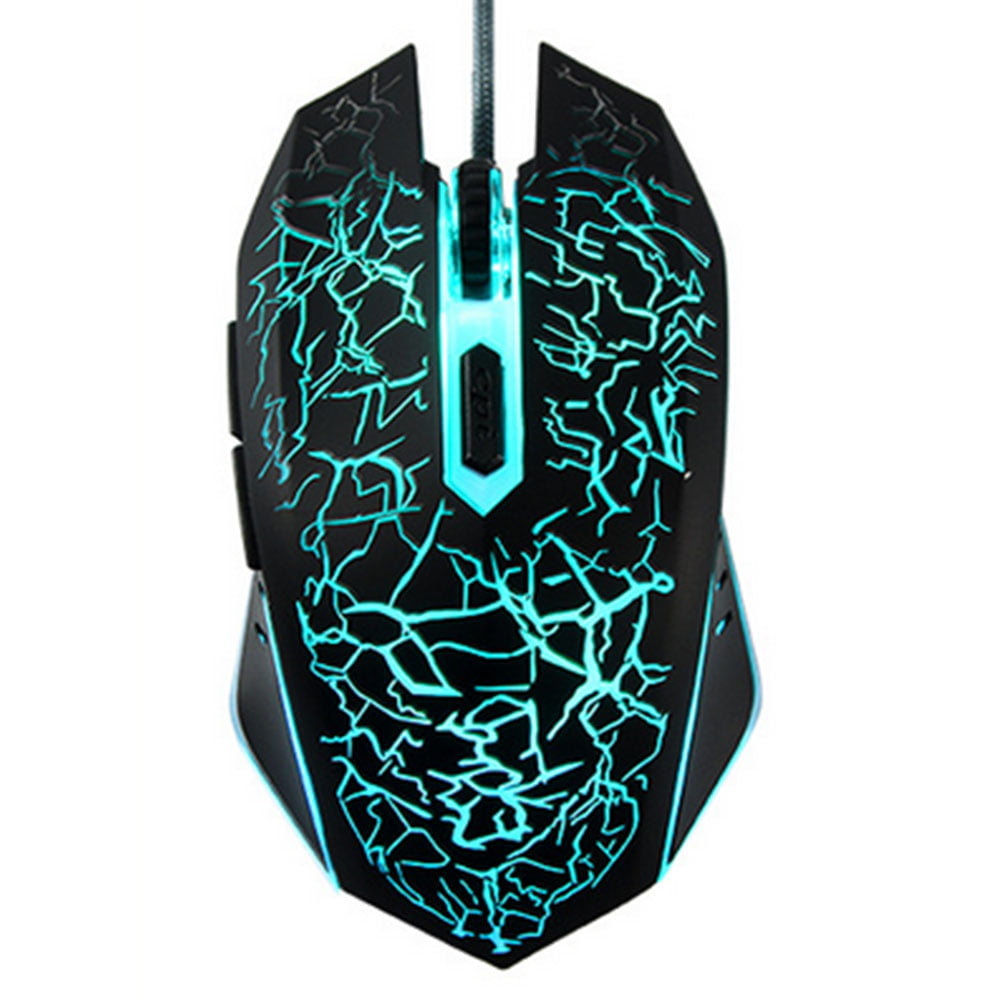 Mini Ultra-precise LED Optical USB Wired Gaming Mouse Gamer Computer Mice For PC 