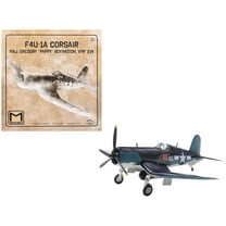 Vought F4U-1A Corsair Fighter Aircraft "Maj. Gregory Boyington, VMF 214" US Marine Corps 1/72 Diecast Model Militaria Die Cast