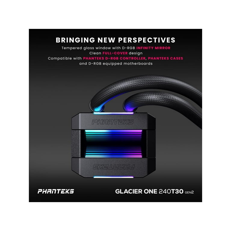 [希少] Phanteks GLACIER ONE 240 T30 Phanteks Glacier One 240 T30 CPU cooler review