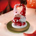 thumbnail image 5 of Figuras de gnomos de San Valentín, adornos para la mesa del hogar, dulces regalos para el día de San Valentín, 5 of 5