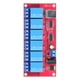 thumbnail image 3 of Módulo de relé USB de 6 canales, módulo de relé USB de 6 canales, placa de relé de relé USB de mayor durabilidad, 3 of 8