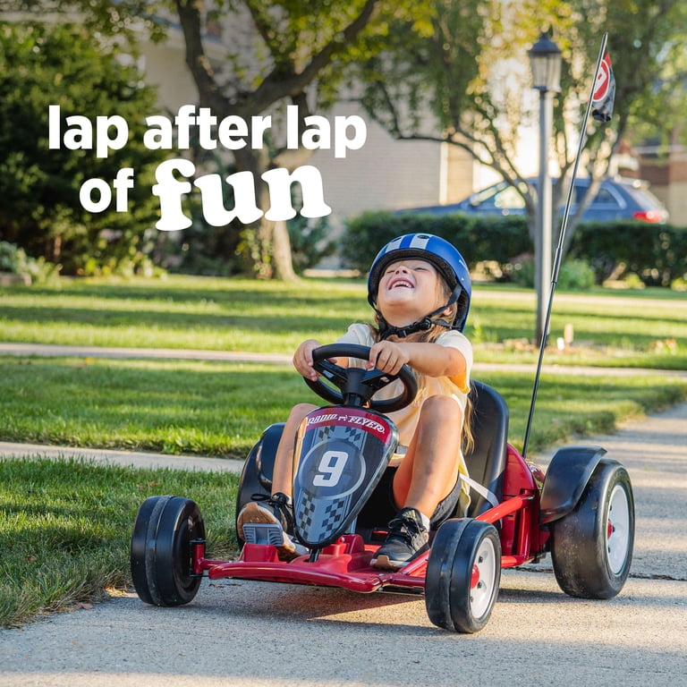 Radio Flyer, Ultimate Go-Kart, 24V Red Battery Powered Riding Car