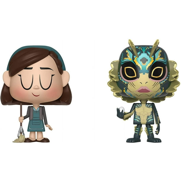 Funko Vynl: Forma del Agua - Figura Coleccionable de Elisa & Anfibio Man, Multicolor