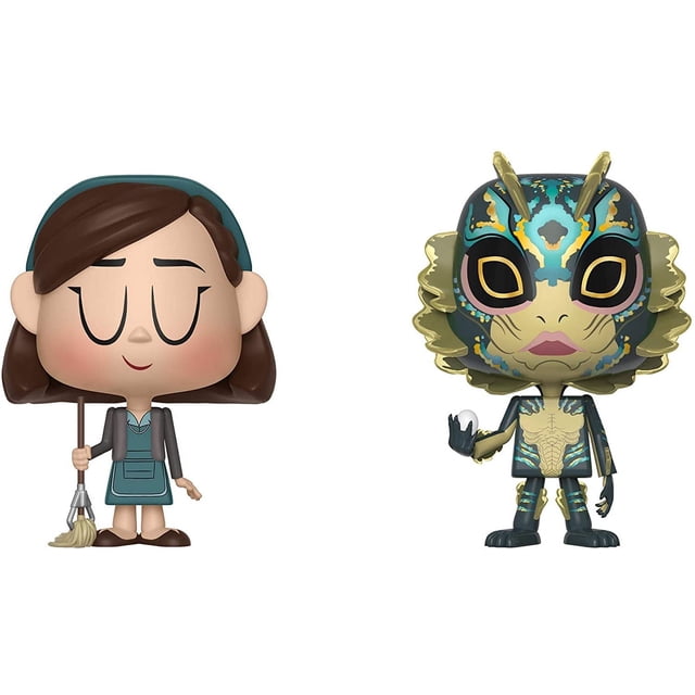 Funko Vynl: Forma del Agua - Figura Coleccionable de Elisa & Anfibio Man, Multicolor