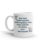 Funny Sibling Mug for Christmas Gift