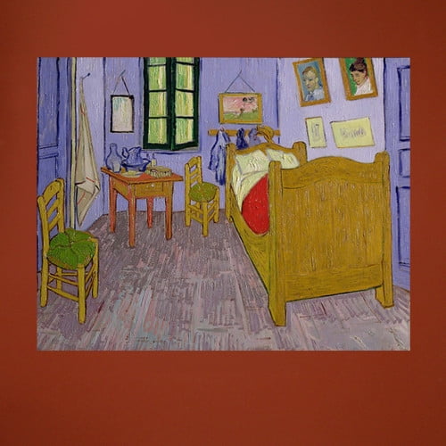 Wallhogs Van Gogh Van Gogh's Bedroom at Arles (1889) Poster Wall Mural
