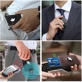 thumbnail image 2 of Airtag Wallet for Men, Mens Minimalist Smart Wallet for Air Tag RFID Blocking, Bifold Pop Up Aluminum Credit Card Case Holder 6+ Cards with ID Window, Gift for Men, Carbon Fiber, 2 of 7