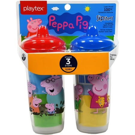 Playtex Peppa Pig 9oz Spout 2PK