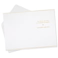 thumbnail image 2 of Hallmark Wedding Card (Gold Floral Heart Congratulations), 2 of 6