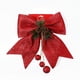 thumbnail image 2 of Cinta de oro brillante roja grande para decoración de Navidad, decoración de cono de pino, lazo de Navidad hecho a mano, adorno de Navidad, 2 of 4