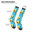 thumbnail image 5 of Balery Flowers Avocado Fun Novelty Socks Men'S Women'S Crew Socks Funny Crazy Novelty Socks Quirky And Cool Socks, 5 of 9
