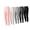 Black, White, Dark Gray, Light Gray, Pink, variant on Girls Leggings Toddler 5 Pack Cotton Full‑Length Stretch Pants Basic Kids Daily Wear 3T‑12