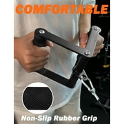 Fitarc Double D Handle Attachment, Lat Pulldown Attachment, Close Grip