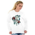 thumbnail image 3 of Betty Boop Cartoon Cutie Tattoo Women Plus Size Sweatshirt Brisco Brands 5X, 3 of 5