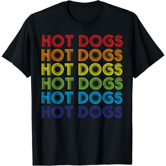 Hot Dog Hotdogs Sausage Frank Frankfurter Wiener Weenie Bun T-Shirt
