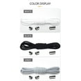 thumbnail image 3 of Cordones elásticos sin atar, con cierre de cordones para zapatos con tornillo de acero inoxidable - Talla única para todos los niños y adultos BANYUO  Electrónica, 3 of 3