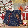 thumbnail image 6 of Naloa Vintage Golden Butterfly Drawstring Christmas Bags, 3D Xmas Gift Bags, Christmas Wrapping Bags, Xmas Goodie Bags, Treat Pouch Bags, Party Favor Bags-Medium, 6 of 9