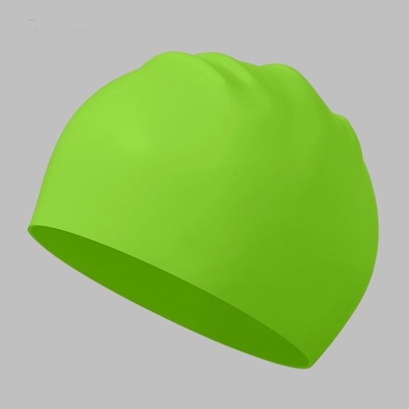 Solid Color Sports Swimming Cap for Kids Comfortable Highly Elastic Headwear for Boys and Girls Everyday School Outdoor Use