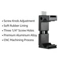 thumbnail image 3 of Phone Tripod Mount Clamp Universal Phone Holder Clip With 1/4 Inch Screw Hole for Selfie Vlogging, 3 of 7