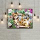 thumbnail image 3 of DIY 5D Diamond Painting Cartoon Cat by Number Kits, Cat Diamond Art for Adult Full Drill Rhinestone Embroidery Pictures Arts Craft for Home Wall Decor, 3 of 4