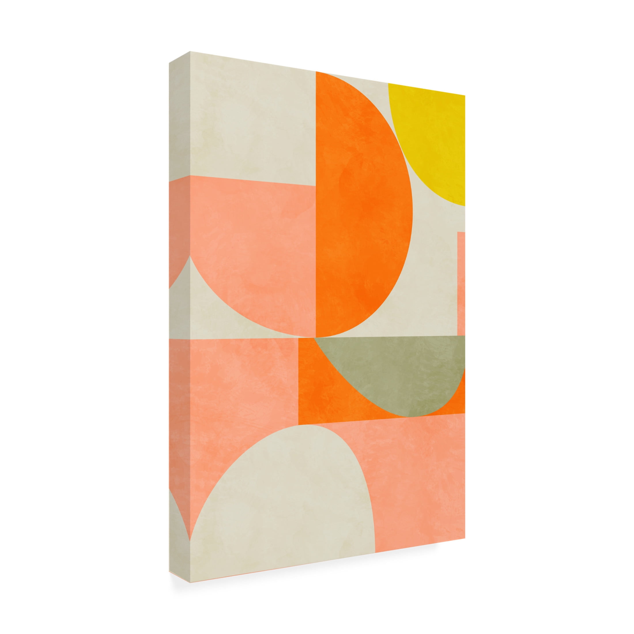 Trademark Fine Art Ana Rut Bre Summer Circles 3 Canvas Wall Art
