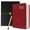 A5 Brown Red, variant on Marte Vanci B6 Classic Vintage Soft Faux Leather 360 Sheets Double Side Lined Paper Notebook Journal for Fountain Pen Writting Great Gift for Anniversary/Birthday/Christmas/Holiday
