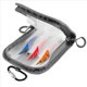 thumbnail image 2 of Transparente para Señuelos de Pesca, de Tela para Caña y Anzuelo, Color Gris., 2 of 9