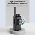thumbnail image 4 of docooler T1 Walkie Talkie 16 Channel Professional FM Transceiver Handheld Two Way Radios Rechargeable with Battery and Charging Dock, 4 of 4