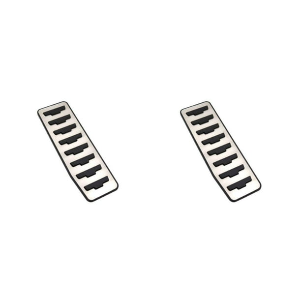 Riwesomey Pedal de coche de repuesto fiable de acero inoxidable para R Discovery Sport - Pedal de cubierta de Pedal de coche de rendimiento de Como se muestra 2piezas