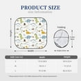 thumbnail image 3 of Haiem Dinosaur Car Windshield Sun Shade (2 Pieces) Foldable Windshield Sun Shade Car Accessories for Truck SUV Pickup-Medium, 3 of 7
