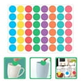 thumbnail image 2 of 10 Sheets Round Label Stickers Adhesive Dots Label Printer Printable Sticker Blank Labels Sticker Blank Large Mailing Labels, 2 of 7