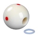 thumbnail image 4 of Bola de billar con herramienta de práctica para apuntar al agujero Bola de billar para entrenamiento Solo bola blanca, 4 of 9
