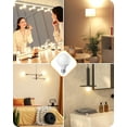 thumbnail image 4 of TGHTBA-Vanity Light Bulbs, G25 LED Bathroom Light Bulbs, 25 Watt Equivalent Globe Light Bulb, CRI90+ 2700K Warm White 450LM, E26 Base, 4 Pack Non-dimmable, ETL Listed, 4 of 4