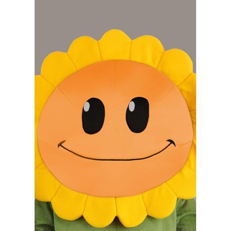 Adult Plants Vs. Zombies Sunflower Costume - Walmart.com