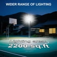 thumbnail image 2 of Luz solar para calle loyoele 300000 lm 7000 K IP67 para exterior, 2 of 7