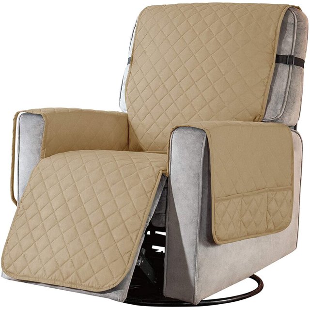 CHUNYI Recliner Chair Slipcover Couch Cover Reversible Recliner Sofa Covers