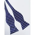 thumbnail image 2 of Hombres Formal Satin Pajarita Bowtie W Slit Zulema Corbata de moño, 2 of 4