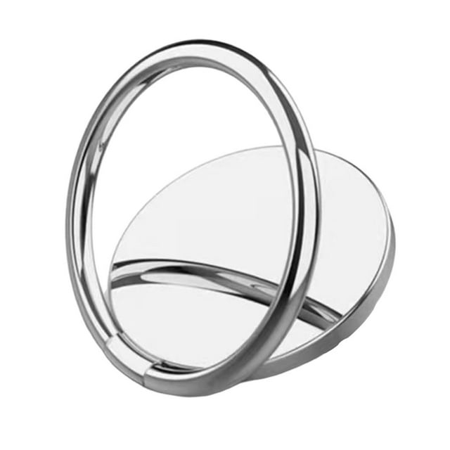 Sidaley Soporte para teléfono Soporte universal autoadhesivo Extraíble Ajustable Reutilizable Color sólido Soporte para teléfono Teléfono y Comunicación Plata