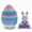 Crayon, variant on 3D Printed Surprise Egg & Bunny, 4.3" Prefilled Easter Egg with Articulated Bunny Fidget Toys, Reusable Toy & Basket Stuffers for Boys & Girls
