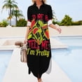 thumbnail image 4 of Venus Fly Trap Related Succs Inspired Long Sleeved Shirt Dress prom dresses dress women elegant luxury women dresses, 4 of 7