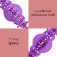 thumbnail image 5 of Motique Accessories 4-inch Scalloped Jaw Clip with Holes-Purple, 5 of 5